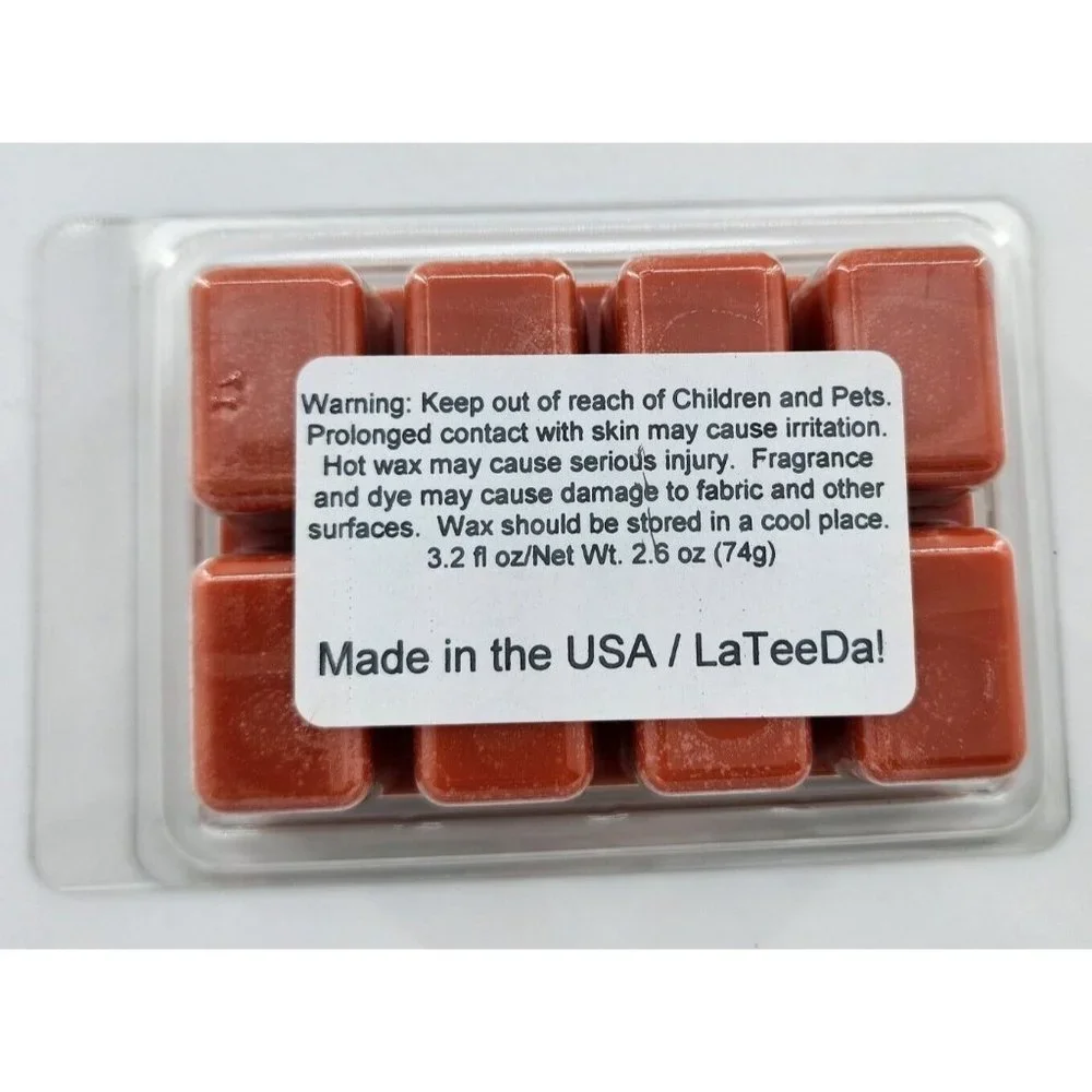 NIB Lot of La-Tee-Da Candles‎ (2) and Wax Melts (6)-Eucalyptus, Holiday Scents